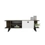HANAH HOME TV polica Idil Walnut White - slika 1