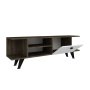 HANAH HOME TV polica Idil Walnut White - slika 4