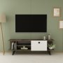 HANAH HOME TV polica Idil Walnut White - slika 2