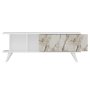 HANAH HOME TV polica Liberty White Marble - slika 5