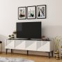 HANAH HOME TV polica Draw White Black Marble - slika 4