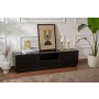 HANAH HOME TV polica Vanguard Wood Black - slika 5