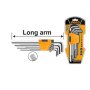 INGCO Imbus ključevi u setu Industrial 1.5-10mm HHK11091 - slika 4