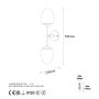OPVIQ Zidna lampa Camflo 10375 - slika 5