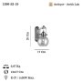 OPVIQ Zidna lampa Ponte 52 19 - slika 3