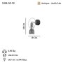 OPVIQ Zidna lampa Under 52 19 - slika 3
