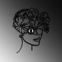 OPVIQ Zidna lampa Flower Woman - slika 4