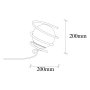 OPVIQ Stona lampa Elegance 706 A - slika 3