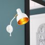 OPVIQ Zidna lampa Berceste 183WHITE A - slika 1