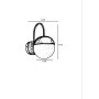 OPVIQ Zidna lampa Kure 941RTN1493 - slika 4