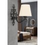 OPVIQ Zidna lampa Claire Cream Black - slika 1