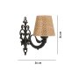 OPVIQ Zidna lampa Lily Hazeran Natural Black - slika 4