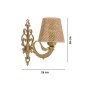 OPVIQ Zidna lampa Lily Hazeran Natural Gold - slika 4