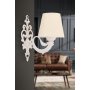 OPVIQ Zidna lampa Lily Cream White - slika 1