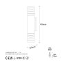 OPVIQ Zidna lampa Cut 11825 - slika 5