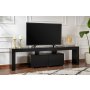 HANAH HOME TV polica Enclave Wood Black - slika 2