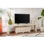 HANAH HOME TV polica Enclave Travertine - slika 2
