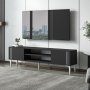 HANAH HOME TV polica Snow Anthracite - slika 3
