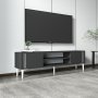 HANAH HOME TV polica Snow Anthracite - slika 2