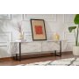 HANAH HOME TV polica Serenity Fressia Marble Black - slika 5