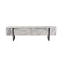 HANAH HOME TV polica Serenity Fressia Marble Black - slika 1