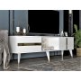 HANAH HOME TV polica Vania White Gold - slika 3