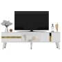 HANAH HOME TV polica Vania White Gold - slika 4