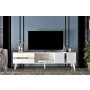 HANAH HOME TV polica Vania White Gold - slika 2