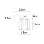 OPVIQ Zidna lampa Selimiye N 1186 - slika 4