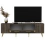 HANAH HOME TV polica Detas Walnut Gold - slika 5