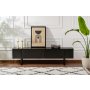 HANAH HOME TV polica Serenity Wood Black Black - slika 4