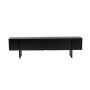 HANAH HOME TV polica Serenity Wood Black Black - slika 1