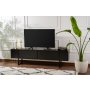 HANAH HOME TV polica Serenity Wood Black Black - slika 2