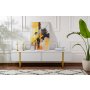 HANAH HOME TV polica Serenity White Gold - slika 4
