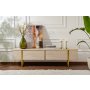 HANAH HOME TV polica Serenity Travertine Gold - slika 4