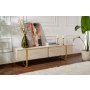 HANAH HOME TV polica Serenity Travertine Gold - slika 5