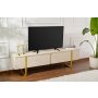HANAH HOME TV polica Serenity Travertine Gold - slika 2