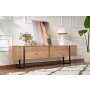 HANAH HOME TV polica Serenity Atlantic Pine Black - slika 5