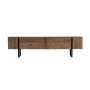 HANAH HOME TV polica Serenity Atlantic Pine Black - slika 1
