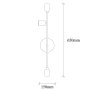 OPVIQ Zidna lampa Bedside 3164 - slika 3