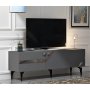 HANAH HOME TV polica Iris Anthracite Silver - slika 3
