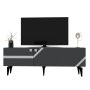 HANAH HOME TV polica Iris Anthracite Silver - slika 4