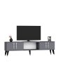 HANAH HOME TV polica Asel Anthracite Silver - slika 4