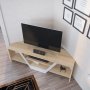 HANAH HOME TV polica Sares Oak White - slika 5