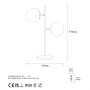 OPVIQ Stona lampa Fazli 10421 - slika 5