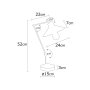 OPVIQ Stona lampa Manavgat N 608 - slika 3