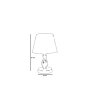 OPVIQ Stona lampa Olimpiyat 534LUN5119 - slika 5