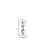 OPVIQ Stona lampa Olimpiyat 534LUN5117 - slika 5