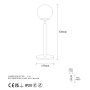 OPVIQ Stona lampa King 11461 - slika 5