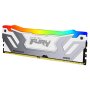 KINGSTON CUDIMM DDR5 24GB 8400MHz KF584CU40RWA-24 FURY Renegade White RGB XMP - slika 2